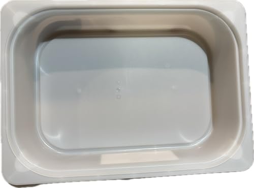Generisch TROFAST Aufbewahrungsbox, für Trofast Regale geeignet. (5er Set, Weiß 10cm) von Generisch