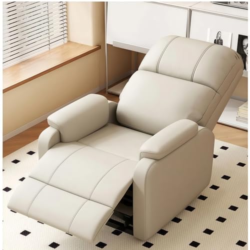 Generisch TV Sessel Wohnzimmer Relaxsessel Liegesessel, Sofasessel Verstellbar Fernsehsessel, 360° Drehbarer Sessel, Schaukelstuhl mit Kopfstütze, Sitzsessel Liegesessel Umwandlung von Generisch