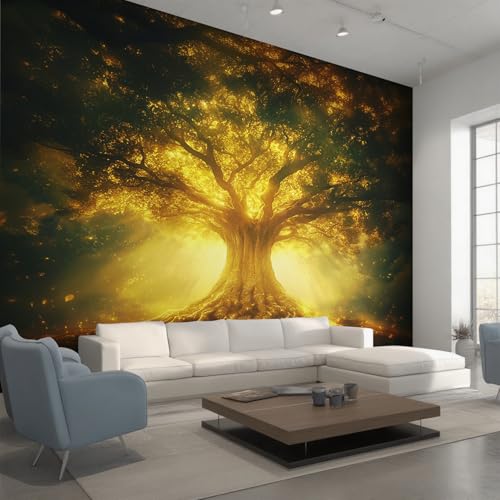 Generisch Tapete Baum des Lebens Fototapete Schlafzimmer Vliestapete Tapete Sonnenuntergang Fantasy Wallpaper Wandtapete Mustertapete Tapeten Wohnzimmer, 250 x 175 cm C0&RRD Generisch Tapete Baum des Lebens Fototapete Schlafzimmer Vliestapete Tapete Sonnenuntergang Fantasy Wallpaper Wandtapete Mustertapete Tapeten Wohnzimmer, 250 x 175 cm C0&RRD von Generisch
