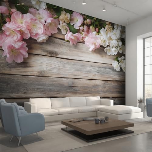 Generisch Tapete Holz Fototapete Schlafzimmer Vliestapete Tapete Holzeffekt Blumen Rustikal Wallpaper Wandtapete Mustertapete Tapeten Wohnzimmer, 150 x 105 cm C0&RRD Generisch Tapete Holz Fototapete Schlafzimmer Vliestapete Tapete Holzeffekt Blumen Rustikal Wallpaper Wandtapete Mustertapete Tapeten Wohnzimmer, 150 x 105 cm C0&RRD von Generisch