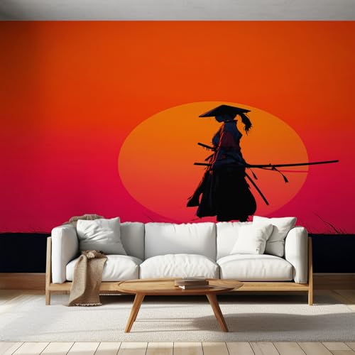Generisch Tapete Japanischer Samurai Wohnzimmer Schlafzimmer, Fototapete Orientalisch Asiatisch Japan Wand Deko, Wallpaper, Wandtapete, Mustertapete, Vliestapete, 500 x 280 cm &ZC1 Generisch Tapete Japanischer Samurai Wohnzimmer Schlafzimmer, Fototapete Orientalisch Asiatisch Japan Wand Deko, Wallpaper, Wandtapete, Mustertapete, Vliestapete, 500 x 280 cm &ZC1 von Generisch