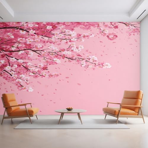 Generisch Tapete Kirschblüten, Fototapete Zweig Blumen, Vliestapete für Schlafzimmer Wohnzimmer, Wand Deko Tapeten, Wandverkleidung 500x350 cm D&O72 Generisch Tapete Kirschblüten, Fototapete Zweig Blumen, Vliestapete für Schlafzimmer Wohnzimmer, Wand Deko Tapeten, Wandverkleidung 500x350 cm D&O72 von Generisch
