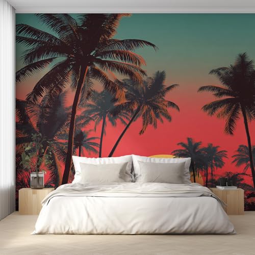 Generisch Tapete Palmen Fototapete Schlafzimmer Vliestapete Tapete Tropischer Sonnenuntergang Natur Landschaft Wallpaper Wandtapete Mustertapete Tapeten Wohnzimmer, 500 x 350 cm C&KF1 Generisch Tapete Palmen Fototapete Schlafzimmer Vliestapete Tapete Tropischer Sonnenuntergang Natur Landschaft Wallpaper Wandtapete Mustertapete Tapeten Wohnzimmer, 500 x 350 cm C&KF1 von Generisch