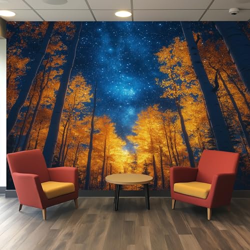 Generisch Tapete Wald Sternenhimmel - Fototapete Nachthimmel Milchstraße Baum Natur Landschaft Muster - Wohnzimmer Schlafzimmer Deko - Wandtapete - Wanddeko - Motivtapeten - 368x254 J287 Generisch Tapete Wald Sternenhimmel - Fototapete Nachthimmel Milchstraße Baum Natur Landschaft Muster - Wohnzimmer Schlafzimmer Deko - Wandtapete - Wanddeko - Motivtapeten - 368x254 J287 von Generisch