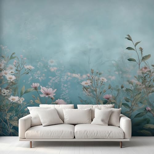 Generisch Tapete Wildblume Fototapete Schlafzimmer Vliestapete Tapete Vintage Blume Florale Wallpaper Wandtapete Mustertapete Tapeten Wohnzimmer, 500 x 350 cm 1&XF Generisch Tapete Wildblume Fototapete Schlafzimmer Vliestapete Tapete Vintage Blume Florale Wallpaper Wandtapete Mustertapete Tapeten Wohnzimmer, 500 x 350 cm 1&XF von Generisch