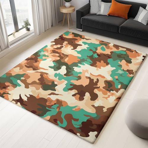 Generisch Tarnmuster Teppich Wohnzimmer Gelb Schlafzimmer Flanell Weiche Teppich, 160 x 230 cm Kinderzimmer Teppiche, für Küche Korridor Esszimmer Bodenmatte Generisch Tarnmuster Teppich Wohnzimmer Gelb Schlafzimmer Flanell Weiche Teppich, 160 x 230 cm Kinderzimmer Teppiche, für Küche Korridor Esszimmer Bodenmatte von Generisch