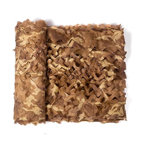 Generisch Tarnnetz 2x2m 3x4m 4x5m 5x6m 6x8m Camouflage Netz Waldlandschaft Tarnung Net Tarnung für Dekoration Sonnenschutz Jagd Camping Outdoor Militär(2x9m) von Generisch