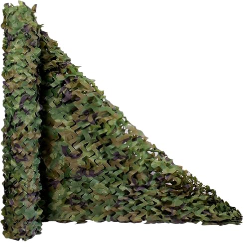 Generisch Tarnnetz Camouflage Netz Oxford Stoff Bulk Roll Sonnenschirm Netz für Camping, Militär, Jagd, Schießen, Verstecken, Garten, Dekoration 1X2M 2X4M 3X6M 4X8M 5X5M 6X7M 7X7.5M 8X8M(10x15 M) von Generisch