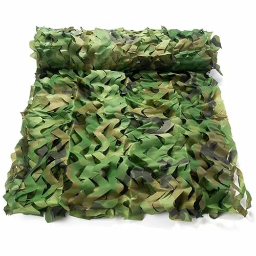 Generisch Tarnnetz Camouflage Netz Sichtschutz Militär für Die Jagd Sonnenschutz Dekoration Sonnenschirm Garten Outdoor 4x5m 5x6m 6x8m 8x10m(8x13.0m) von Generisch