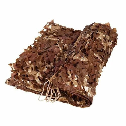 Generisch Camouflage Netz Desert Braun Dekoration Zum Thema Jagd Sonnenschutz Militär Tarnnetz Autoabdeckung Größe 3x4m 5x6m 1.5x2m 1.5x4m 6x6m(7x7m) von Generisch