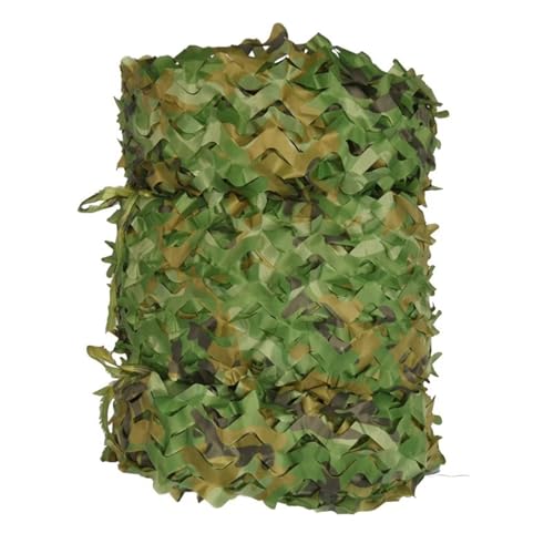 Generisch Tarnnetz Jagd Netz Tarnung Net Größe 3x5m 4x6m 5x8m 6x10m für Dekoration Sonnenschutz Jagd Camping Outdoor Militär Garten Party Dekorationen Sonnenschirm(11x14m) von Generisch