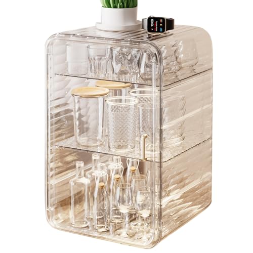 Generisch Tasse Ablassregal Staubdicht - Lagerbehälter für Teebeutel | Clear Acrylspeicherbox staubdes Tassen Organizer | Raumsparende mehrschichtige wasserdichte Heimhaltung für die Küche Generisch Tasse Ablassregal Staubdicht - Lagerbehälter für Teebeutel | Clear Acrylspeicherbox staubdes Tassen Organizer | Raumsparende mehrschichtige wasserdichte Heimhaltung für die Küche von Generisch