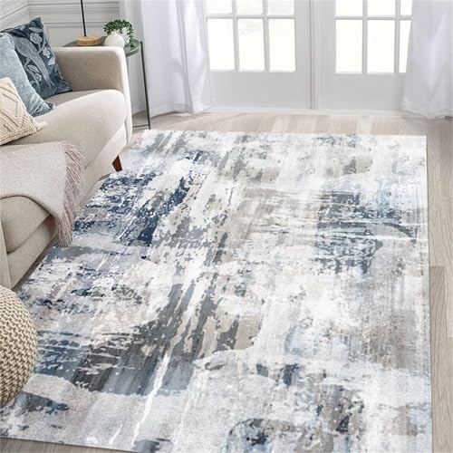 Generisch Teppich+Wohnzimmer grau-Blauer Bereich Wohnzimmerteppich langlebig fällt Nicht ab und verblasst Kinder Teppich blau Innenteppich Badezimmer 300X400CM Generisch Teppich+Wohnzimmer grau-Blauer Bereich Wohnzimmerteppich langlebig fällt Nicht ab und verblasst Kinder Teppich blau Innenteppich Badezimmer 300X400CM von Generisch