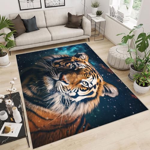 Generisch Teppich Kinderzimmer Mädchen Jungen Tiger Wohnzimmer Schlafzimmer Abstrakter Sternenhimmel Tier Tiger Moderner Weicher Kinderteppich Bettvorleger Polyester Flur Waschbarer Teppich 120X180cm Generisch Teppich Kinderzimmer Mädchen Jungen Tiger Wohnzimmer Schlafzimmer Abstrakter Sternenhimmel Tier Tiger Moderner Weicher Kinderteppich Bettvorleger Polyester Flur Waschbarer Teppich 120X180cm von Generisch