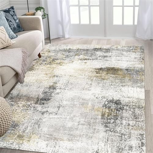 Generisch Teppich Mädchen Kinderzimmer Grau-gelber Wohnzimmer Dekoration Nicht verblassen XXL Grau Innenteppich Flur Lang 300X400CM Generisch Teppich Mädchen Kinderzimmer Grau-gelber Wohnzimmer Dekoration Nicht verblassen XXL Grau Innenteppich Flur Lang 300X400CM von Generisch
