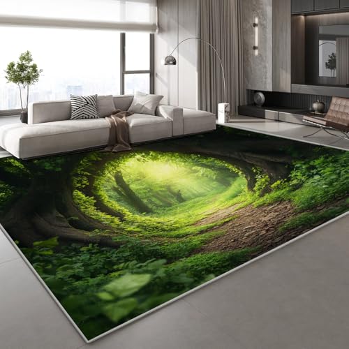 Generisch Teppich Schlafzimmer 140x200 cm Bäume Wald Kinderteppich Dekoration Carpets Natur Teenager Kurzflor Flanell Teppiche rutschfeste Spielteppiche für Schlafzimmer Wohnzimmer Generisch Teppich Schlafzimmer 140x200 cm Bäume Wald Kinderteppich Dekoration Carpets Natur Teenager Kurzflor Flanell Teppiche rutschfeste Spielteppiche für Schlafzimmer Wohnzimmer von Generisch