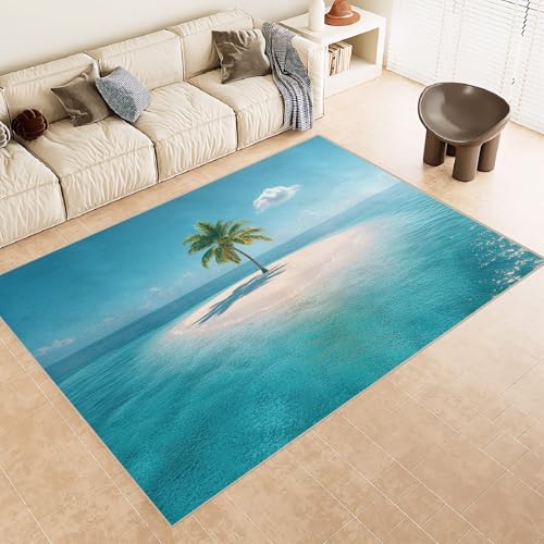 Generisch Teppich Schlafzimmer 60x120cm Kokosnussinsel badezimmerteppich Set rutschfeste waschbare Bodenmatte Mikrofaser weich für Schlafzimmer Flur Wohnzimmer Dekoration EL3817 Generisch Teppich Schlafzimmer 60x120cm Kokosnussinsel badezimmerteppich Set rutschfeste waschbare Bodenmatte Mikrofaser weich für Schlafzimmer Flur Wohnzimmer Dekoration EL3817 von Generisch