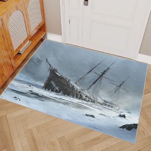 Generisch Teppich Schlafzimmer 60x90cm Küstensegeln Teppich waschbar in Waschmaschine Mikrofaser Bodenmatte weich atmungsaktiv waschbar rutschfest für Wohnzimmer Schlafzimmer Flur EL2677 Generisch Teppich Schlafzimmer 60x90cm Küstensegeln Teppich waschbar in Waschmaschine Mikrofaser Bodenmatte weich atmungsaktiv waschbar rutschfest für Wohnzimmer Schlafzimmer Flur EL2677 von Generisch