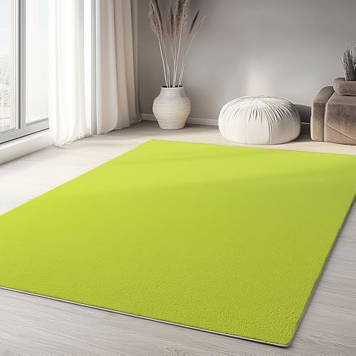 Generisch Teppich Wohnzimmer 120 x 180cm Rechteckig Hellgrün Muster- Rutschfester Teppich Schlafzimmer, Esszimmer, Küche Weich Flauschiger Extra Weich Tepich Einfache Reinigung - Carpet Generisch Teppich Wohnzimmer 120 x 180cm Rechteckig Hellgrün Muster- Rutschfester Teppich Schlafzimmer, Esszimmer, Küche Weich Flauschiger Extra Weich Tepich Einfache Reinigung - Carpet von Generisch