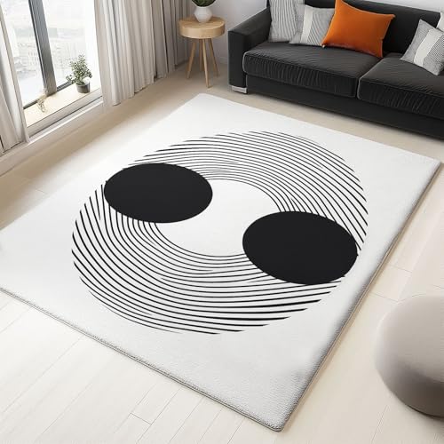 Generisch Teppich Wohnzimmer Minimalistisches Poster 160x230cm Schlafzimmer rutschfest Kurzflor Teppich, Modernes Waschbar Design, Weich langlebig und Pflegeleicht Generisch Teppich Wohnzimmer Minimalistisches Poster 160x230cm Schlafzimmer rutschfest Kurzflor Teppich, Modernes Waschbar Design, Weich langlebig und Pflegeleicht von Generisch