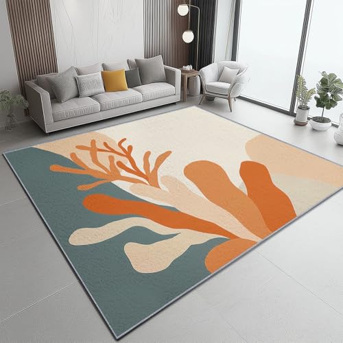 Generisch Teppich mit Abstrakt Koralle Poster Drucken 50x80 cm - rutschfest waschbar und ultraweich mit niedrigem Flor Beige Flächenteppich, für Wohnzimmer Schlafzimmer Eingangs Kinderzimmer Generisch Teppich mit Abstrakt Koralle Poster Drucken 50x80 cm - rutschfest waschbar und ultraweich mit niedrigem Flor Beige Flächenteppich, für Wohnzimmer Schlafzimmer Eingangs Kinderzimmer von Generisch