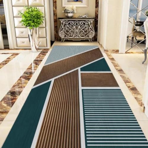 Generisch Teppichläufer Flur Waschbar & rutschfest, Langer 70x120cm Küchenläufer und Moderner Flurteppich, Praktische Schmutzfangmatte für Eingangsbereich, Strapazierfähiger Teppich Läufer für Küche Generisch Teppichläufer Flur Waschbar & rutschfest, Langer 70x120cm Küchenläufer und Moderner Flurteppich, Praktische Schmutzfangmatte für Eingangsbereich, Strapazierfähiger Teppich Läufer für Küche von Generisch