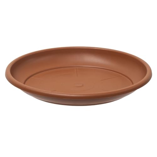 Generisch TeraPlast™ Untersetzer Aura rund Clay braun 40 cm - Kunststoff von Generisch