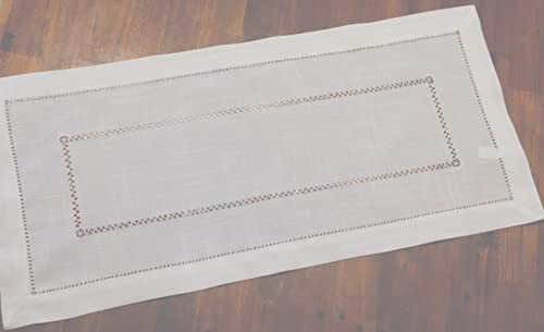 Generisch Tischläufer 40x90 mit handgemachter Hohlsaum (40x90) von Generisch