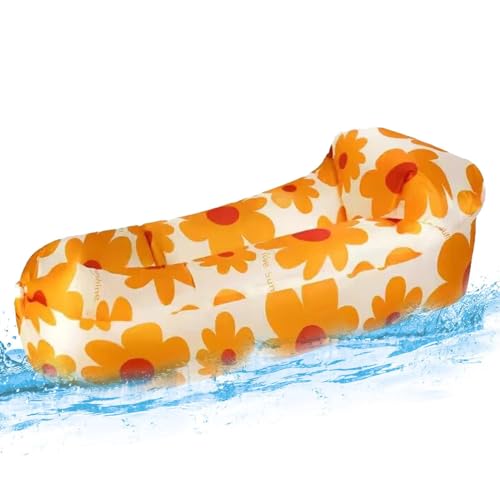 Generisch Tragbare aufblasbare Lounger - Instant -Luftsofa für Camping, und Pool | Ultra -Lightweight Water of Design mit Tragetasche - Perfekt für Entspannung, Reisen und Picknicks im Freien von Generisch