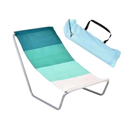 Generisch Tragbarer Liegestuhl - Klapplieger im Freien, Ultra Light Campingsitz | Verstellbare Strandsonne Liege, Reise -Terrassenmöbel, Relaxationsstuhl am Pool, leichte Rasendeckssitze von Generisch