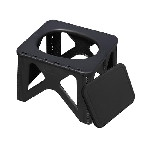 Generisch Tragbarer Toilettensitz, Klappbarer Tragbarer Hocker Für Outdoor, Unverzichtbar für Roadtrips Outdoor Sitzbank zum Wandern Camping Zelt Angeln Reisemobil Auto Reisezubehör von Generisch