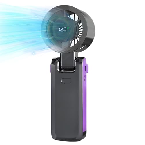 Generisch Tragbarer Ventilator | Klappbarer Ventilator Unterwegs | Mit Digitaldisplay, Mehrere Geschwindigkeitsstufen, Leichtes Kühlgerät Für Camping Fitness Zuhause Generisch Tragbarer Ventilator | Klappbarer Ventilator Unterwegs | Mit Digitaldisplay, Mehrere Geschwindigkeitsstufen, Leichtes Kühlgerät Für Camping Fitness Zuhause von Generisch