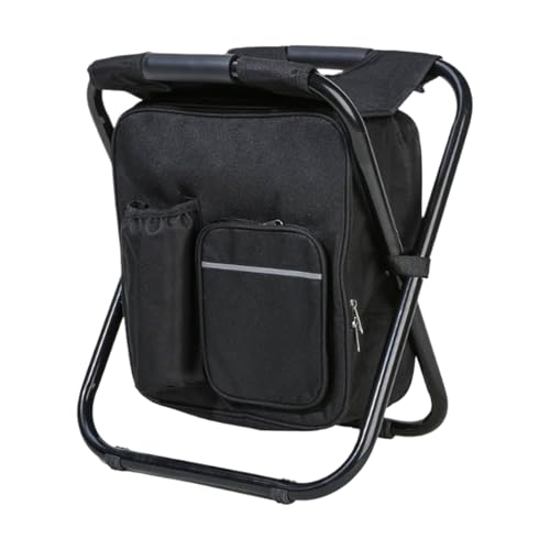 Generisch Tragbarer ingstuhl | Tragbarer Freizeitstuhl für Draußen | Rucksack Relaxsessel mit Kühltasche für Bergsteigen Wandern Garten Balkon Festival Terrasse Angeln Picknick Generisch Tragbarer ingstuhl | Tragbarer Freizeitstuhl für Draußen | Rucksack Relaxsessel mit Kühltasche für Bergsteigen Wandern Garten Balkon Festival Terrasse Angeln Picknick von Generisch