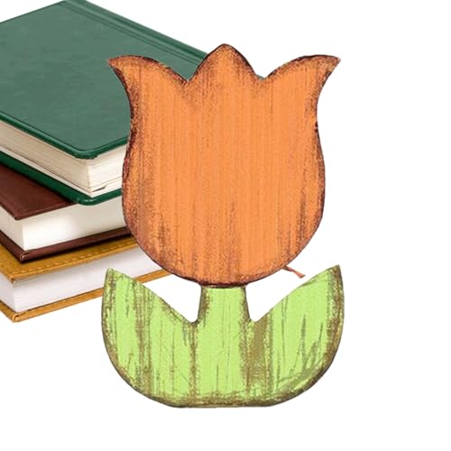 Generisch Tulpen Dekoration | Künstliche Holz-Tulpen - Rustikale Blumen Deko Tischdekoration Mehrstöckige Tabletts Für Und Tischdekoren von Generisch