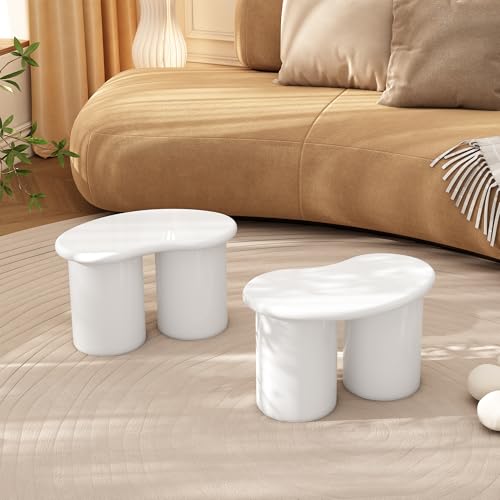 Generisch Unregelmäßige Bank, 2 kleine Hocker, 16 * 42 * 24,5cm, unregelmäßiger Couchtisch Bank Generisch Unregelmäßige Bank, 2 kleine Hocker, 16 * 42 * 24,5cm, unregelmäßiger Couchtisch Bank von Generisch