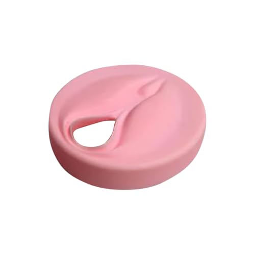 Generisch Vagina Shaped Can Lids Dosendeckel in Vaginaform, Parodie-Silikon-Dosenabdeckung, Passend für Standard-Getränkedosen, Neuheit, lustig, für Frauen und Männer (Pink) von Generisch