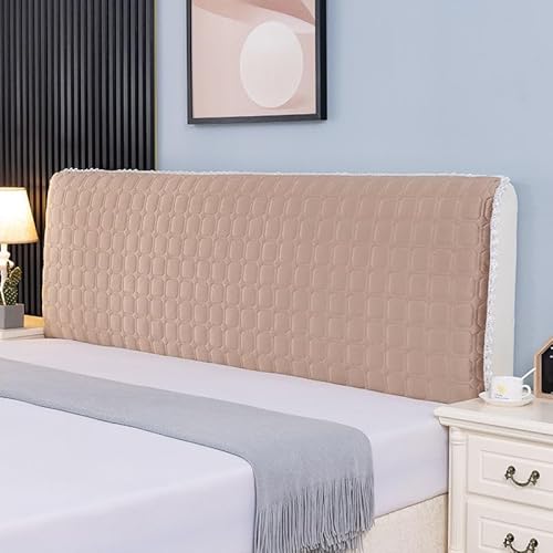 Generisch Verdickter Bettkopfteilbezug, Staubdichter Polsterschutz, Füllung Aus Pp-Baumwolle, Warmer Kopfteilbezug Für Queen-Size-betten, Cal King-Size-betten von Generisch