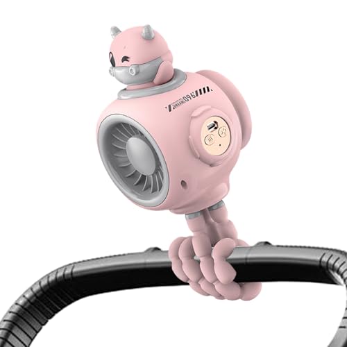 Generisch Vernebelungsventilator Für Kinderwagen | Kinderwagen Kühlventilator - Multifunktionales Kühlgerät Für Unterwegs Beim Einkaufen Camping Autositz Und Reisen von Generisch