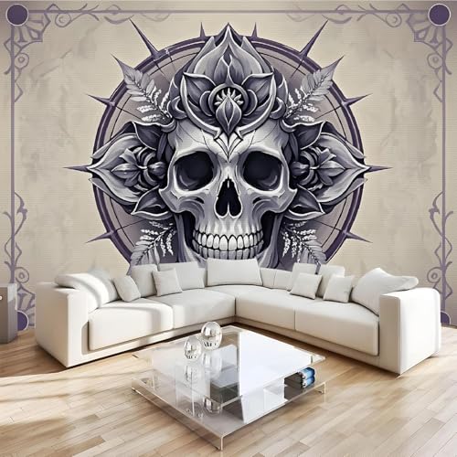 Generisch Vliestapete Schädel Flügel Wanddeko Wandbilder Bemalt Vintage Tapete Wohnzimmer Schlafzimmer Büro Flur Dekoration Wandbilder 3D Tapete Effekt Wandbild 400x280 cm Generisch Vliestapete Schädel Flügel Wanddeko Wandbilder Bemalt Vintage Tapete Wohnzimmer Schlafzimmer Büro Flur Dekoration Wandbilder 3D Tapete Effekt Wandbild 400x280 cm von Generisch