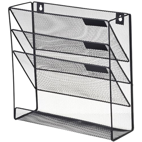 Generisch Wall File Organizer – 4 Tier Storage Rack, Space Saving Mail Paper Organizer, Multifunctional Folder Holder, Durable Metal Hanging Rack | Office Home School Document Generisch Wall File Organizer – 4 Tier Storage Rack, Space Saving Mail Paper Organizer, Multifunctional Folder Holder, Durable Metal Hanging Rack | Office Home School Document von Generisch
