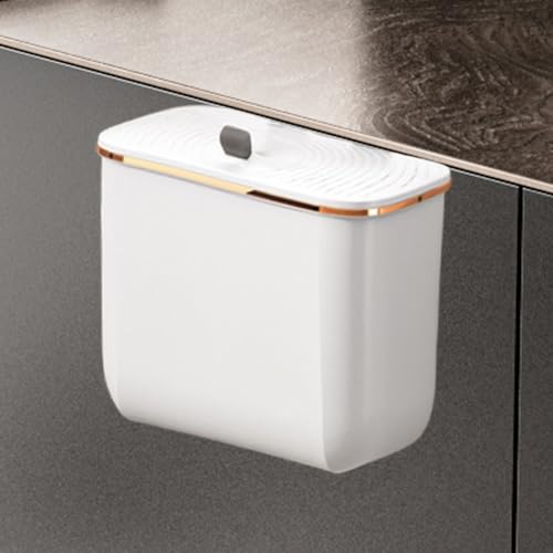 Generisch Wand Mülleimer,Küchenabfalleimer Mit Deckel - 7 Liter Behälter Mit Beuteln Kompostkorb Platzsparender Mülleimer Montierbar | Für Arbeitsplatte Unter Spüle Schrank Generisch Wand Mülleimer,Küchenabfalleimer Mit Deckel - 7 Liter Behälter Mit Beuteln Kompostkorb Platzsparender Mülleimer Montierbar | Für Arbeitsplatte Unter Spüle Schrank von Generisch