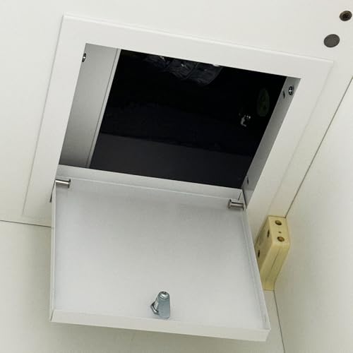 Generisch Wand- und Decken-Revisionsklappe für Trockenbau, Zugangstür aus Metall mit Schraubendreherriegel, Sanitär-Dachboden-Revisionsklappe mit Schrauben, Dusch-Revisionstür (40 x 80 cm (1 Generisch Wand- und Decken-Revisionsklappe für Trockenbau, Zugangstür aus Metall mit Schraubendreherriegel, Sanitär-Dachboden-Revisionsklappe mit Schrauben, Dusch-Revisionstür (40 x 80 cm (1 von Generisch