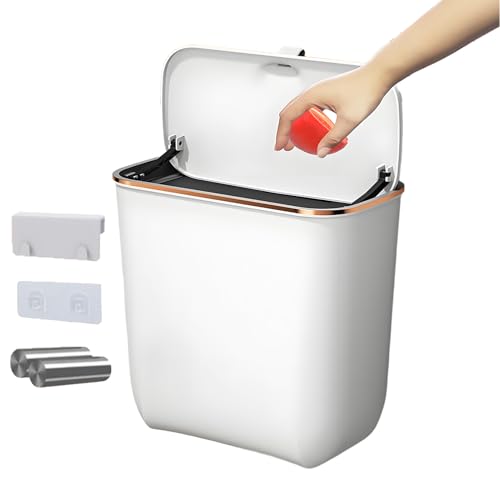 Generisch Wandmontage Mülleimer - Abfalleimer Für Schranktüren,7L Abfallkorb Platzsparender Behälter Mit Beuteln, Mülleimer,Für Arbeitsplatte Unter Spüle Schrank Generisch Wandmontage Mülleimer - Abfalleimer Für Schranktüren,7L Abfallkorb Platzsparender Behälter Mit Beuteln, Mülleimer,Für Arbeitsplatte Unter Spüle Schrank von Generisch