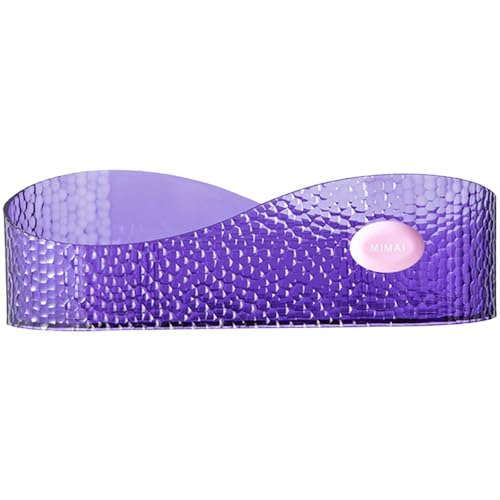 Generisch Wandregal mit Hammerschlag Optik Selbstklebender Bohrfreier Organizer für Bad und Toilette Platzsparendes Ablagefach für Kosmetik Zahnbürsten Handtücher und mehr von Generisch
