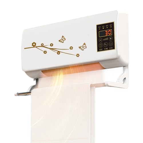 Generisch Wandventilator | Kanalloser Ventilator für Schlafzimmer,Fernbedienbares tragbares Klimagerät für Werkstatt Wohnung Keller Wohnzimmer Schlafzimmer Wintergarten Studentenzimmer Generisch Wandventilator | Kanalloser Ventilator für Schlafzimmer,Fernbedienbares tragbares Klimagerät für Werkstatt Wohnung Keller Wohnzimmer Schlafzimmer Wintergarten Studentenzimmer von Generisch