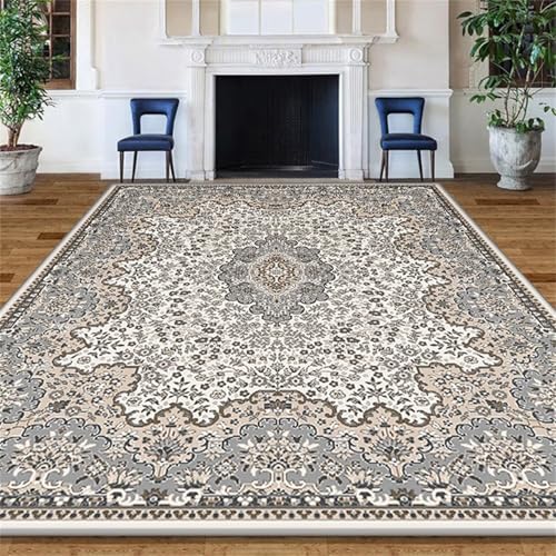 Generisch Waschbarer Teppich Wohnzimmer Blauer Druck kleine Pflanze Blumen pflegeleicht rutschfest Kurzflor Grau Eingangstürmatte Läufer 50X80CM Generisch Waschbarer Teppich Wohnzimmer Blauer Druck kleine Pflanze Blumen pflegeleicht rutschfest Kurzflor Grau Eingangstürmatte Läufer 50X80CM von Generisch