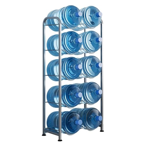 Generisch Wasserkrug-Regal mit Tablett, 5-Gallonen-Wasserflaschen-Aufbewahrungsregal – Robustes Wasserkrug-Regal für die Küche im Homeoffice – Platzsparendes Wasserkühler-Krug-Regal Generisch Wasserkrug-Regal mit Tablett, 5-Gallonen-Wasserflaschen-Aufbewahrungsregal – Robustes Wasserkrug-Regal für die Küche im Homeoffice – Platzsparendes Wasserkühler-Krug-Regal von Generisch