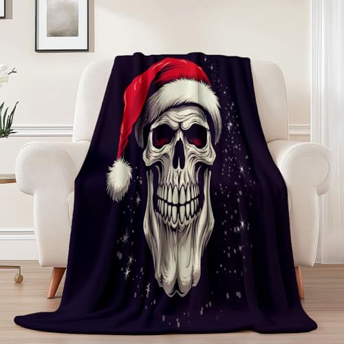 Generisch Weiche Kuscheldecke 100 x 130 cm fürs Kinderbett, Gothic Totenkopf Hut Thema Kuscheldecke Leichter Plüschstoff für Sofa Couch Schlafzimmer Wohnzi - Schwarz Generisch Weiche Kuscheldecke 100 x 130 cm fürs Kinderbett, Gothic Totenkopf Hut Thema Kuscheldecke Leichter Plüschstoff für Sofa Couch Schlafzimmer Wohnzi - Schwarz von Generisch