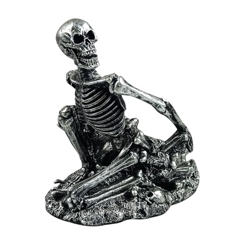 Generisch Weinflaschen,Schädel Flaschenhalter - Kunstharz Aufbewahrung Deko Halloween Wohnzimmer Schlafzimmer Generisch Weinflaschen,Schädel Flaschenhalter - Kunstharz Aufbewahrung Deko Halloween Wohnzimmer Schlafzimmer von Generisch