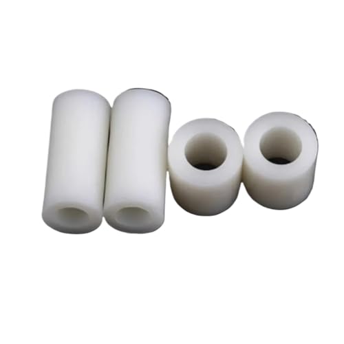 Generisch Weiße ABS-Nylondichtung ohne Gewinde, kreisförmige hohle Isolationssäule M3 M4 M5 M6 M8, geeignet for Leiterplatten, 10/20/50 Stück(10mm,ID3.2x OD.7 (50pcs)) von Generisch
